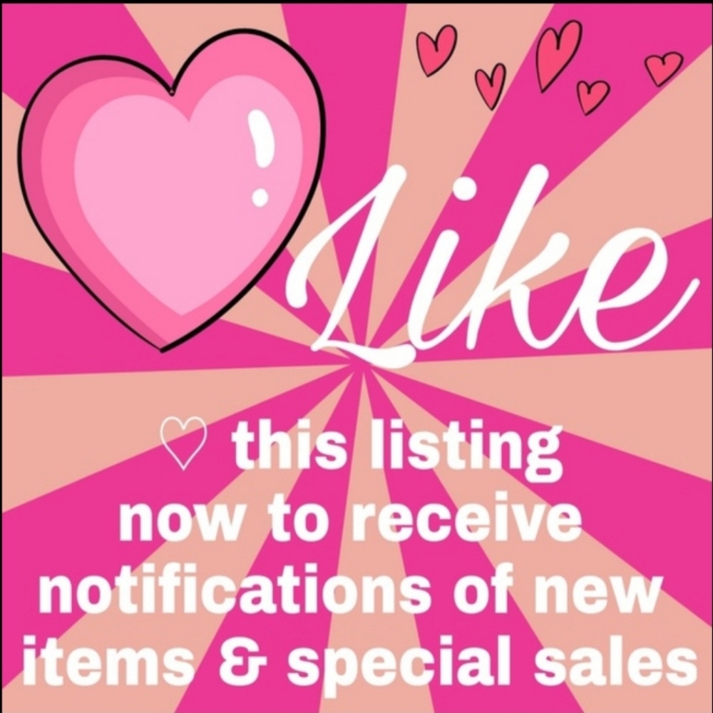 LIKE This Listing for Notifications - Add a Heart! - Picture 1 of 2
